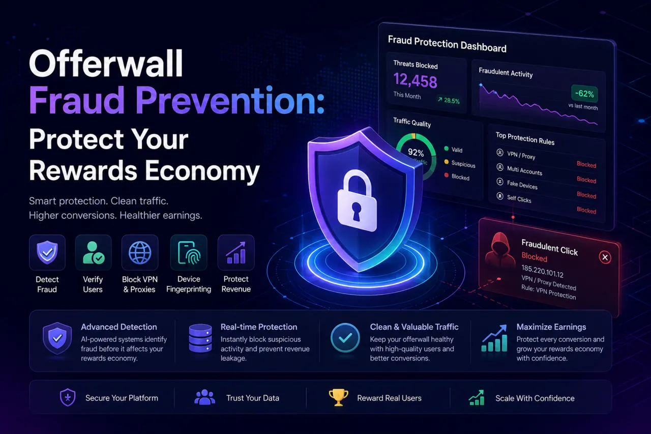 Offerwall Fraud Prevention: Protect Your Rewards Economy