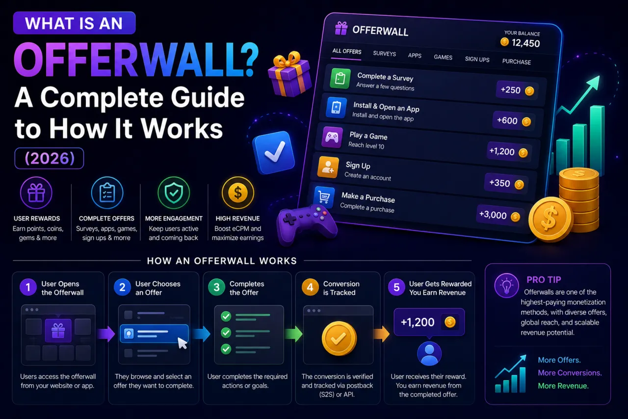 What Is an Offerwall? A Complete Guide to How It Works (2026)