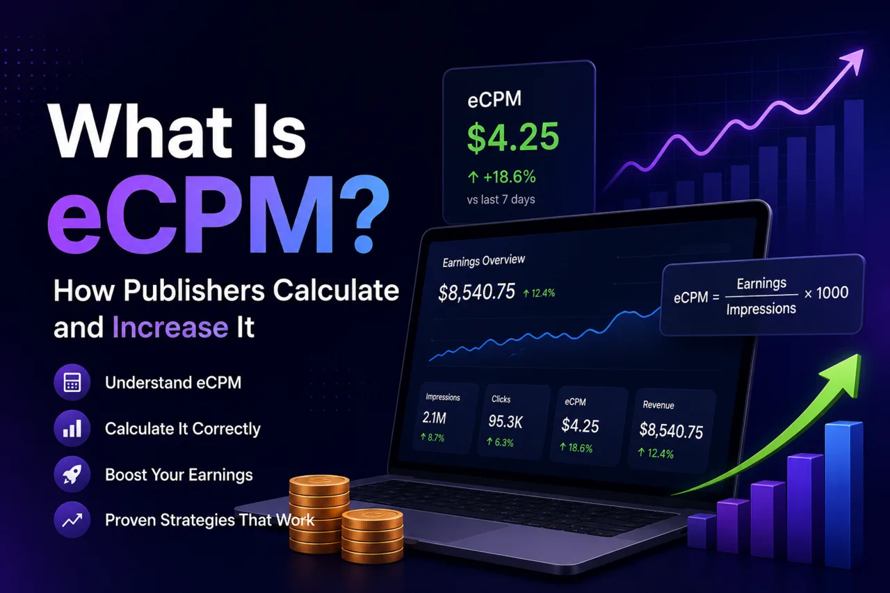 What Is eCPM? How Publishers Calculate and Increase It